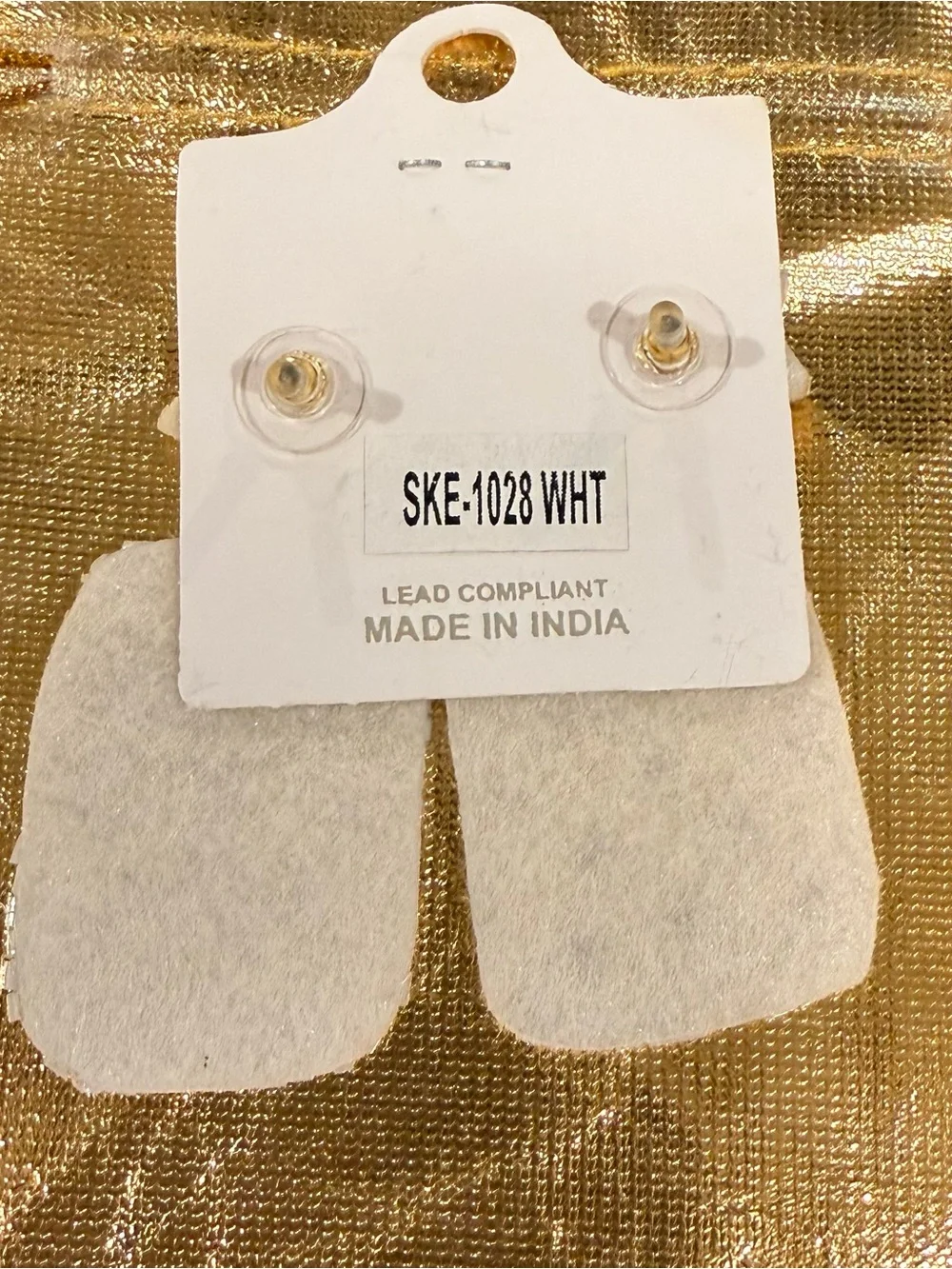 Treasure Seltzer Beaded Earrings
